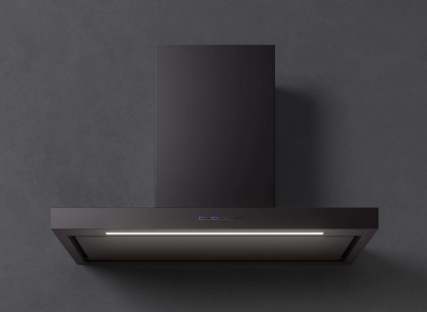 Falmec Plane Black NRS vegghengt / fritthengende ventilator med lavt lydnivå - Bilde 2