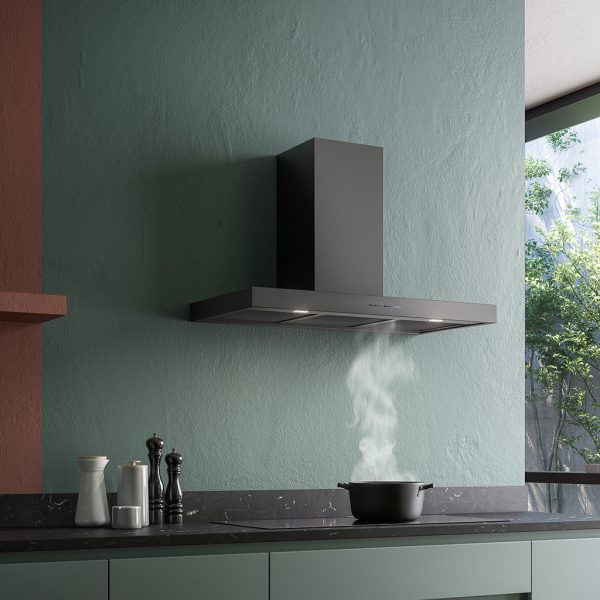 Falmec Mercurio Black vegghengt ventilator
