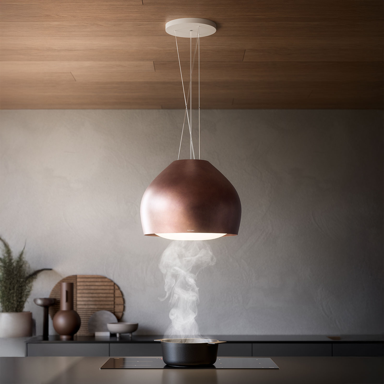 Sophie lampeventilator + Sophie designlampe - 54 cm - Pewter finish - Bilde 2